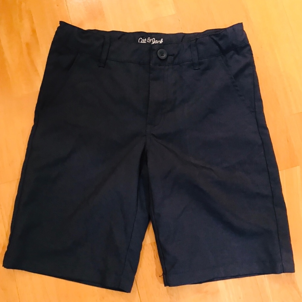 Boys Navy performance shorts